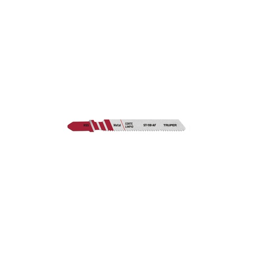 [T18129] Blíster con 5 seguetas 18 DPP zanco 'T' corte recto metal - Pag 434