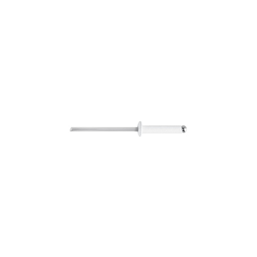 [T46574] Bolsa c/50 remaches 1/8'x1/2' blancos de aluminio, ala 1/4' - Pag 751