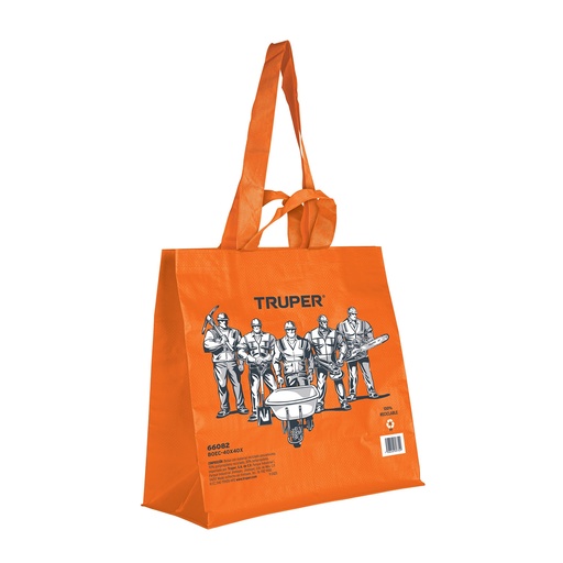 [T66082] Bolsa ecológica naranja de 40 x 40 cm, Truper - Pag 509