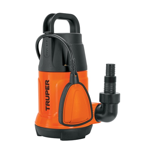 [T12602] Bomba sumergible plástica para agua limpia 1 HP, Truper - Pag 54