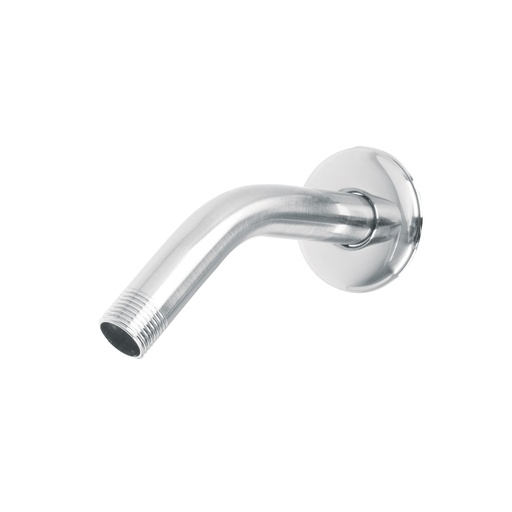 [T49378] Brazo de acero cromado y chapetón de acero inox p/regadera - Pag 624, 632, 633