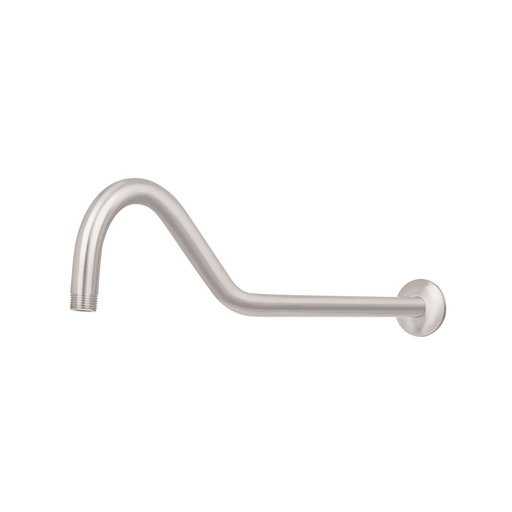 [T44509] Brazo y chapetón tipo gancho para regadera, 50 cm, satinado - Pag 649, 655