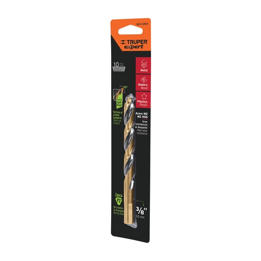 [T12748] Broca HSS 3/8' Trugold para metal en blíster, Expert - Pag 70