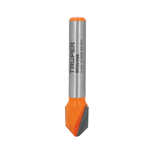 [T11465] Broca para router, corte en 'V', 3/8', Truper - Pag 83