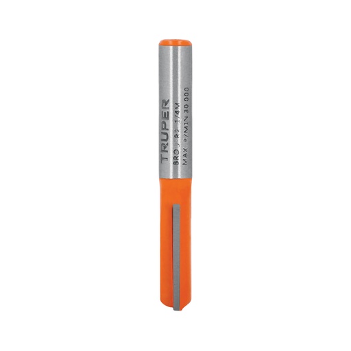 [T11452] Broca para router, recta 2 filos, 1/4', mediana, Truper - Pag 83