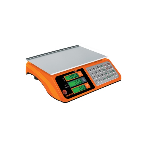 [T15241] Báscula capacidad 40 kg electrónica multifunciones, Truper - Pag 43
