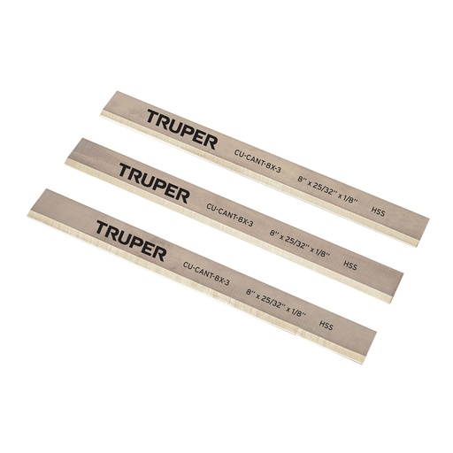 [T102161] Caja con 3 cuchillas para canteadora CANT-8X, Truper - Pag 304