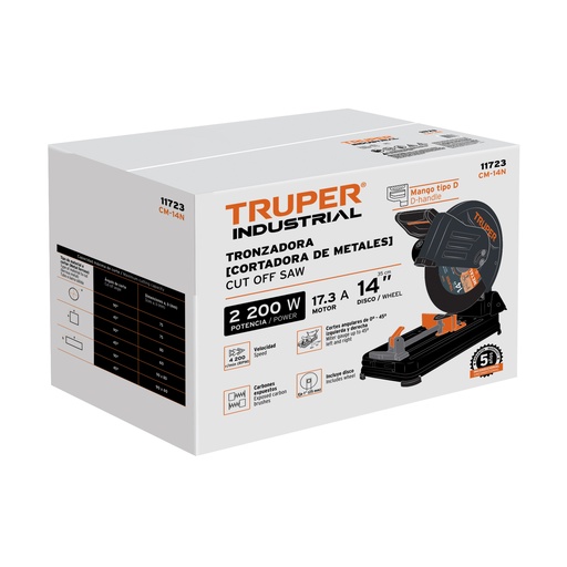 [T101570] Caja de empaque de repuesto para CM-14N2, Truper - Pag 308