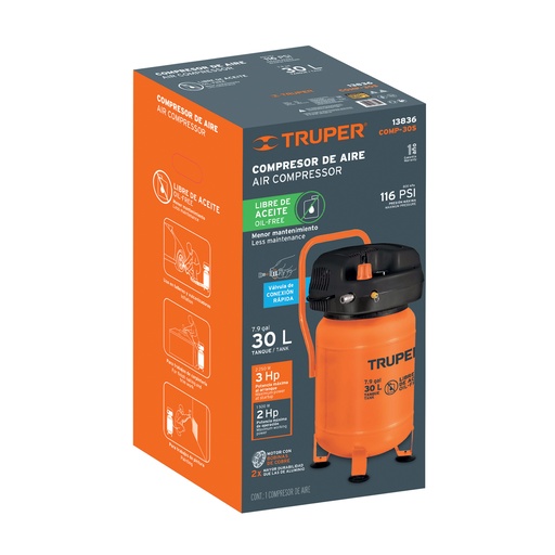 [T102586] Caja de empaque de repuesto para COMP-30S, Truper - Pag 121