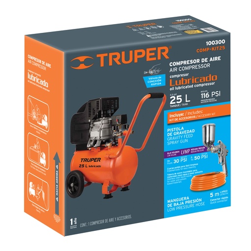 [T101950] Caja de empaque de repuesto para COMP-KIT25, Truper - Pag 121