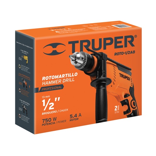 [T101725] Caja de empaque de repuesto para ROTO-1/2A8, Truper - Pag 315