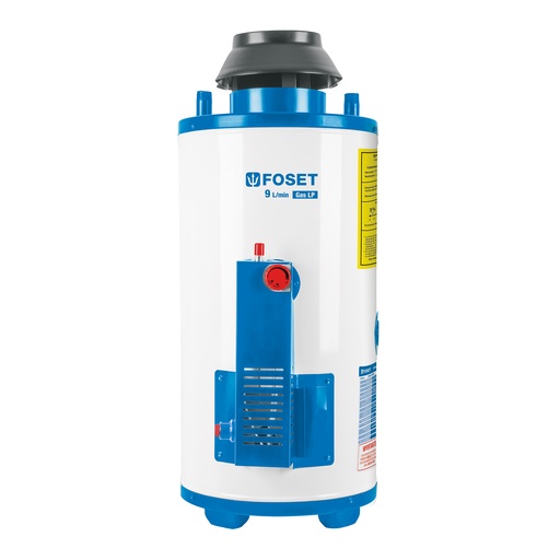 [T47922] Calentador de paso 9L 2 servicios gas L.P. piezo eléct. Fose - Pag 693