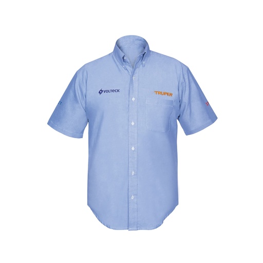 [T60348] Camisa azul para caballero, manga corta talla CH, Truper - Pag 502