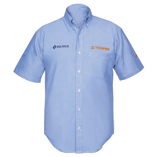 [T60351] Camisa azul para caballero, manga corta talla XG, Truper - Pag 502