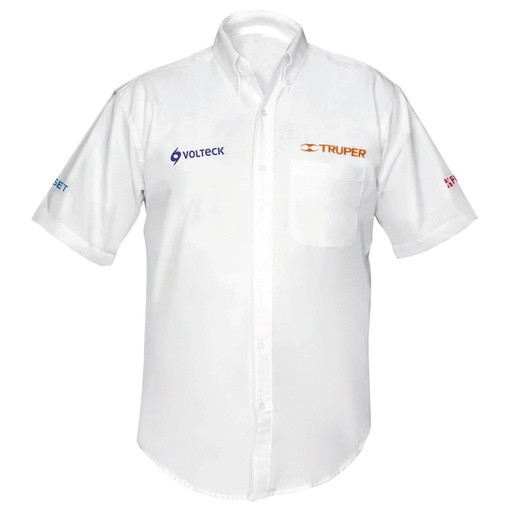 [T60367] Camisa blanca para caballero, manga corta talla XG, Truper