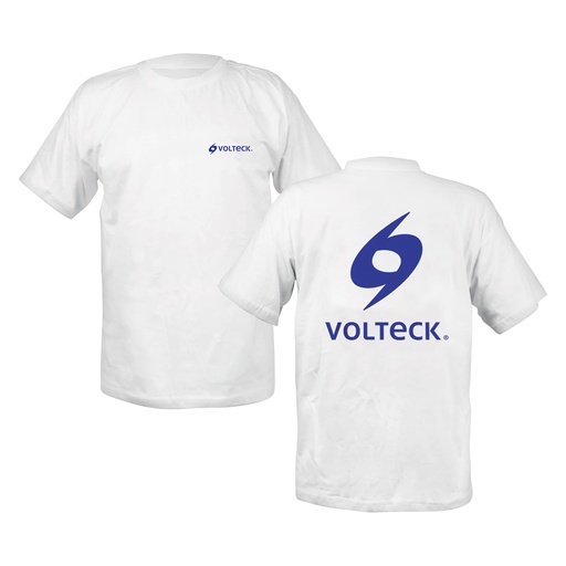 [T60411] Camiseta 100% algodon Volteck, talla 40