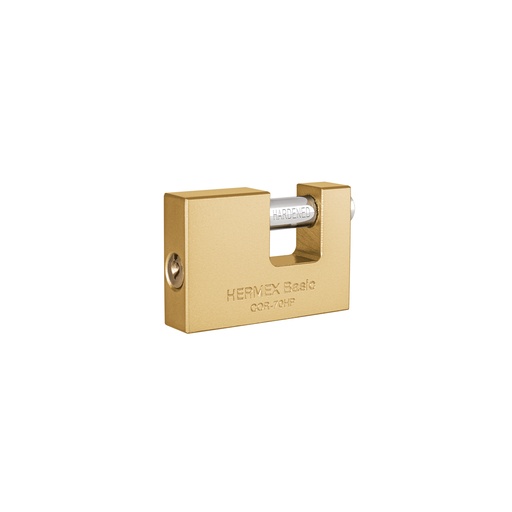 [T23540] Candado antipalanca 70 mm cuerpo de hierro, Hermex Basic - Pag 774, 798