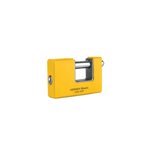 [T23524] Candado antipalanca 75 mm cuerpo metálico, Hermex Basic - Pag 774, 798