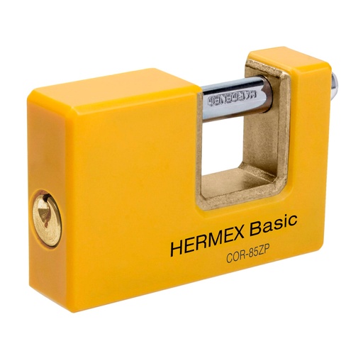 [T27088] Candado antipalanca 85 mm cuerpo metálico, Hermex Basic - Pag 774, 798