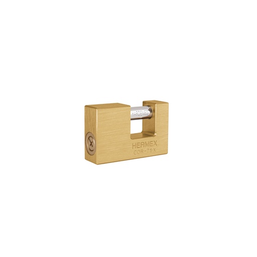 [T43353] Candado antipalanca, 75mm, cuerpo de latón, llave tetra - Pag 774, 798