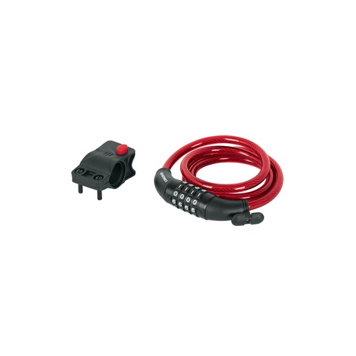[T43925] Candado de cable con combinación, 10 mm X 1.20 m, Hermex - Pag 777