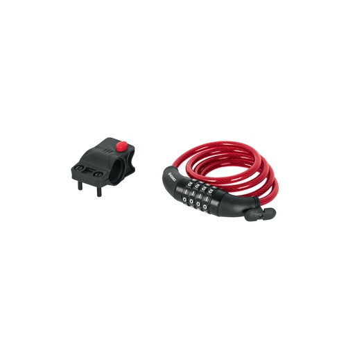 [T43924] Candado de cable con combinación, 8 mm X 1.0 m, Hermex - Pag 777