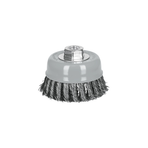 [T100855] Carda copa 4' alambre trenzado grueso, Multi-rosca, Truper - Pag 90