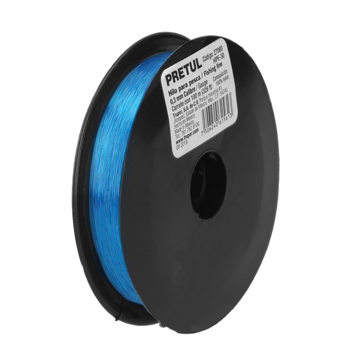 [T27060] Carrete con 100 m de hilo para pesca azul calibre 0.30 mm - Pag 222