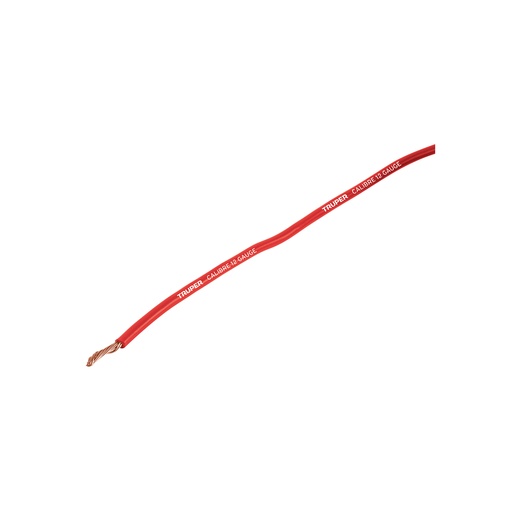 [T101114] Carrete con 3.5 m de cable primario rojo calibre 12, Truper - Pag 26, 515