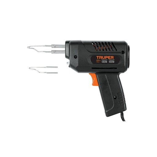 [T17548] Cautín 140 W tipo pistola con 2 temperaturas, Truper - Pag 470
