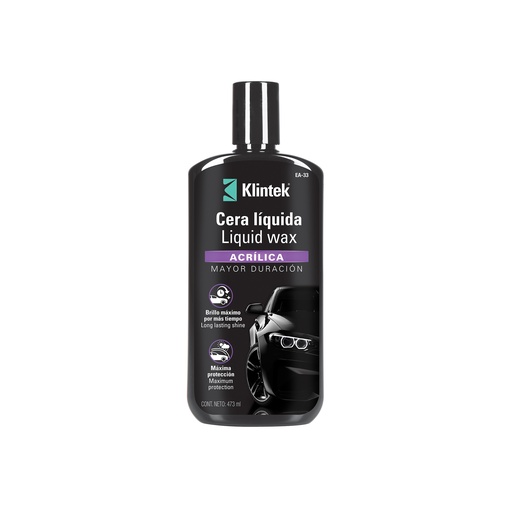 [T57090] Cera líquida acrílica para auto, 473 ml, Klintek - Pag 806