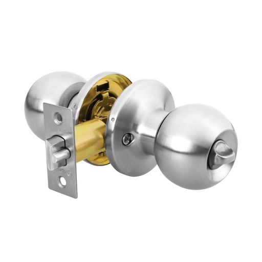 [T28072] Cerradura esfera tubular, recámara, cromo, blíster, Basic - Pag 781, 798