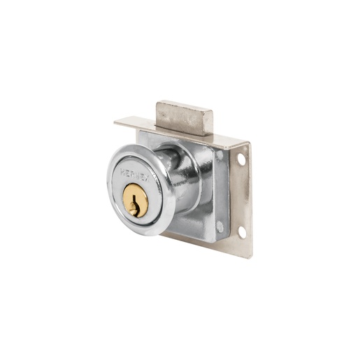 [T43557] Cerradura para mueble, modelo 24, cromo, Hermex - Pag 791, 798
