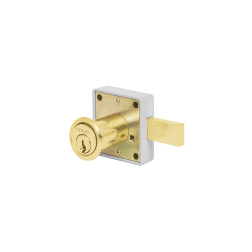 [T43567] Cerradura para mueble, modelo 25, latón, Hermex - Pag 791, 798