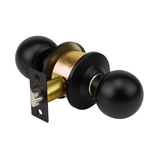 [T47909] Cerradura pomo, negro, esfera, entrada, Hermex - Pag 780, 798