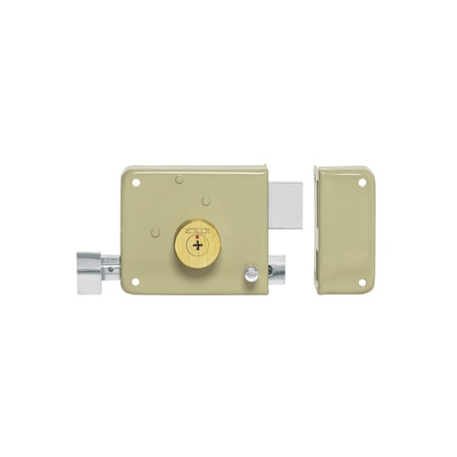 [T43528] Cerradura sobreponer derecha clásica, llave tetra, caja - Pag 784, 798