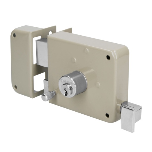 [T27046] Cerradura sobreponer izq instala-fácil, caja, Hermex Basic - Pag 784, 798