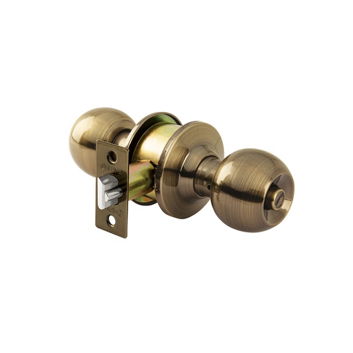 [T43470] Cerradura tipo esfera para recámara, latón antiguo, Hermex - Pag 780, 798