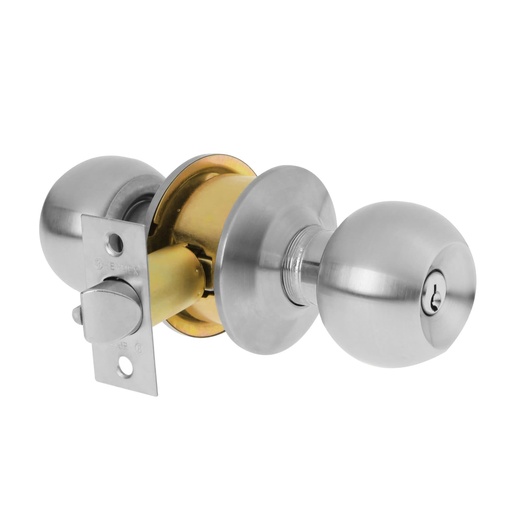 [T23562] Cerradura tipo esfera, cilíndrico, entrada, cromo, Basic - Pag 780, 798