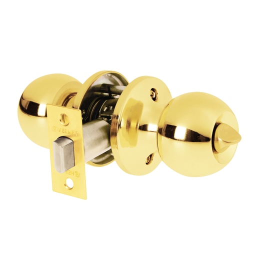 [T23661] Cerradura tipo esfera, tubular, baño, brillante, Basic - Pag 781