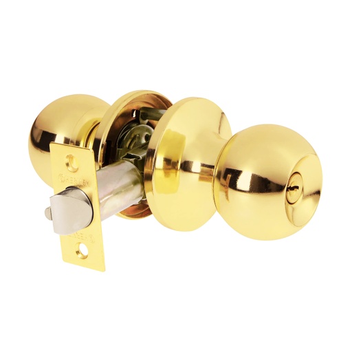 [T23655] Cerradura tipo esfera, tubular, entrada, brillante, Basic - Pag 781, 798