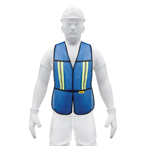 [T21027] Chaleco de seguridad con cintas reflejantes, azul, Pretul - Pag 453