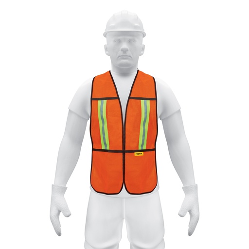 [T21025] Chaleco de seguridad con cintas reflejantes, naranja, Pretul - Pag 453