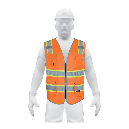 [T102442] Chaleco de seguridad de alta visibilidad, naranja, extra gra - Pag 452