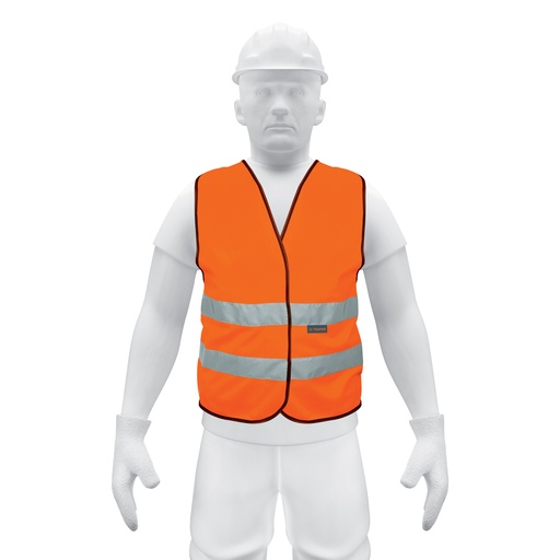 [T14426] Chaleco de seguridad naranja con cintas de alta visibilidad - Pag 453