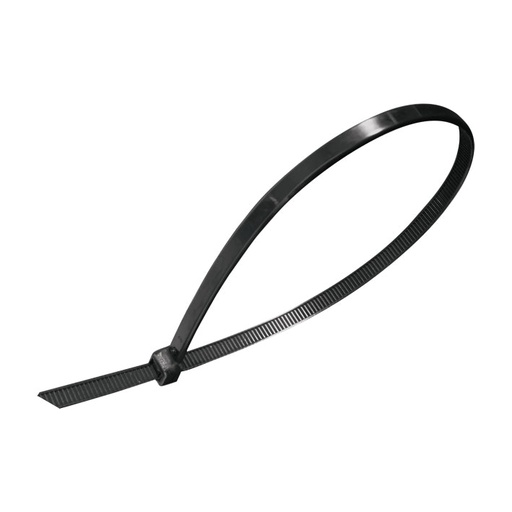 [A103013] Cincho de plastico de 200 x 4.6 mm- color negro (50 pzs bolsa)