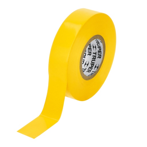[T12503] Cinta de aislar de 18 m x 19 mm, amarilla, Truper - Pag 112