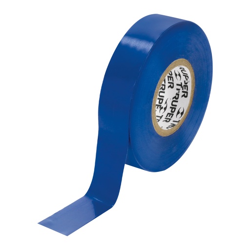 [T12505] Cinta de aislar de 18 m x 19 mm, azul, Truper - Pag 112