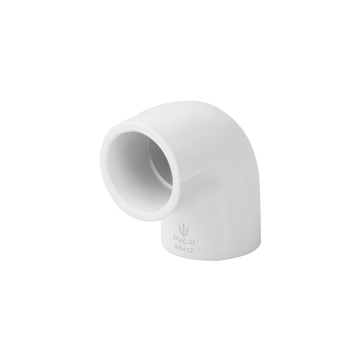 [T45412] Codo 90° de PVC de 3/4', Foset - Pag 696