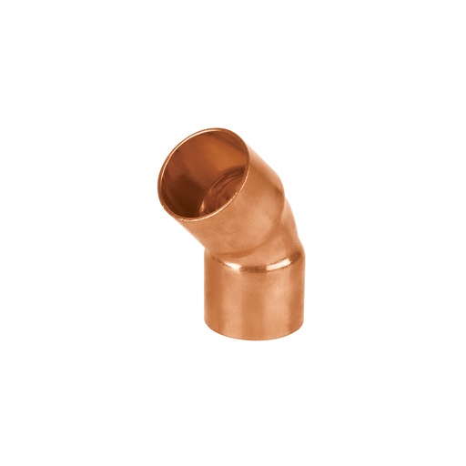 [T47635] Codo de cobre 45° de 3/4', Foset Basic - Pag 713